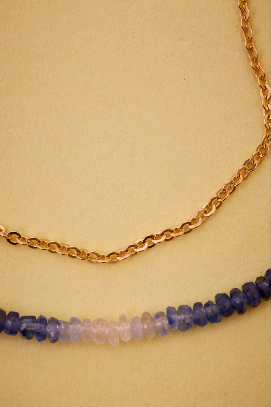 Atelier Paulin Double Wrap Sapphire Bracelet - Elegant Blue Gemstone Jewelry for Women