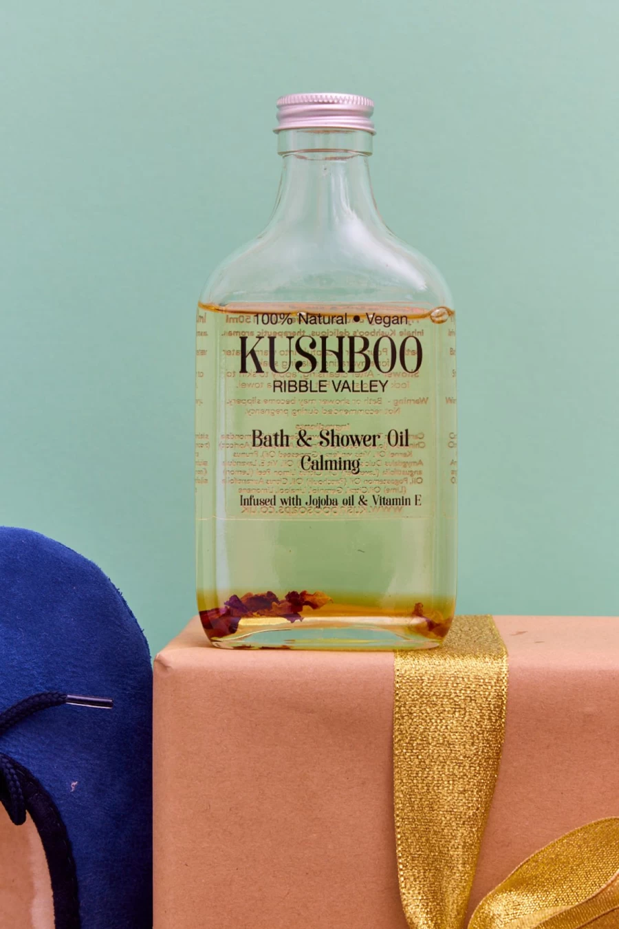 Kushboo Calming Bath & Shower Oil - Relaxing Aromatherapy for Stress Relief