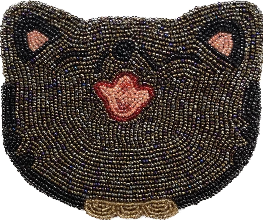 The Jacksons Cat-Shaped Coin Purse - Cute Feline Design Zipper Wallet for Money & Cards