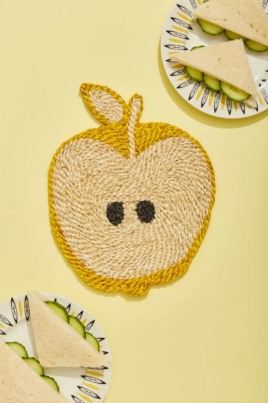 The Jacksons Yellow Apple Design Placemat – Premium Kitchen Dining Table Decor