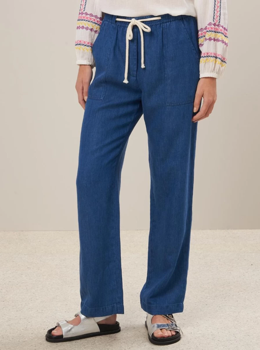 HARTFORD Women's Poma Trousers - Comfortable & Stylish Casual Pants