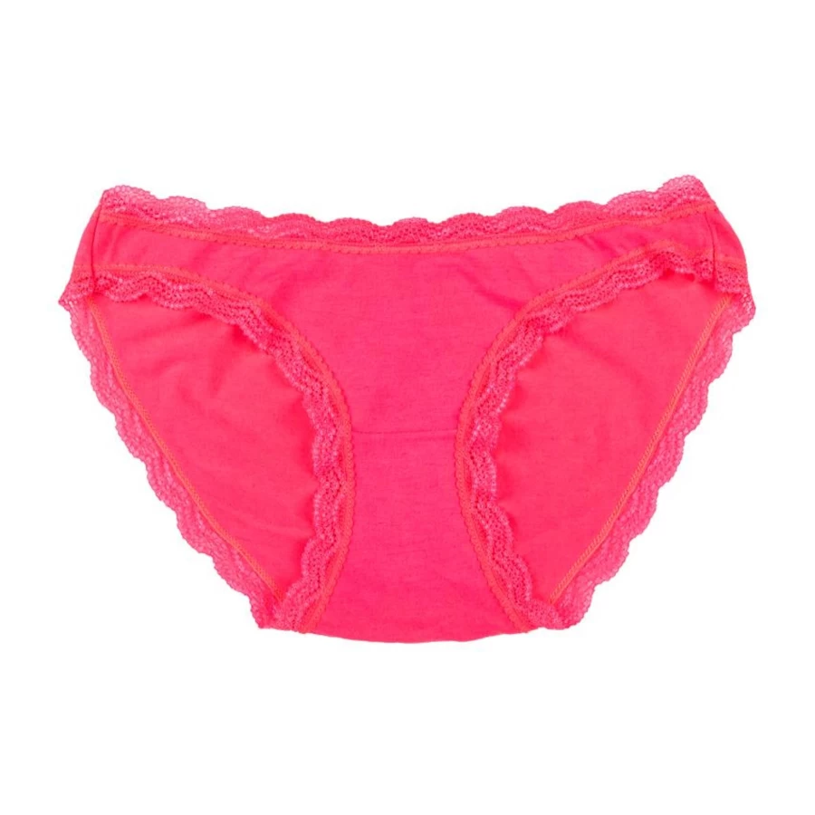 "Stripe and Stare Women's Hot Pink Knickers - Comfortable & Stylish Underwear"
