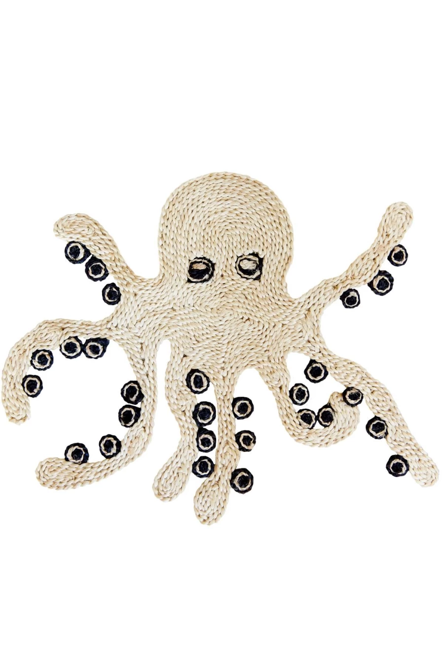 The Jacksons Natural Octopus Design Eco-Friendly Placemat for Dining Table Decor