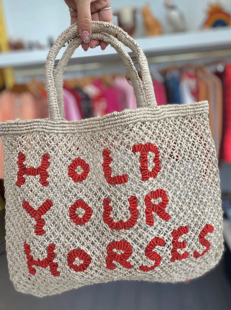 "The Jacksons Hold Your Horses - Natural Red Equestrian Accessory"