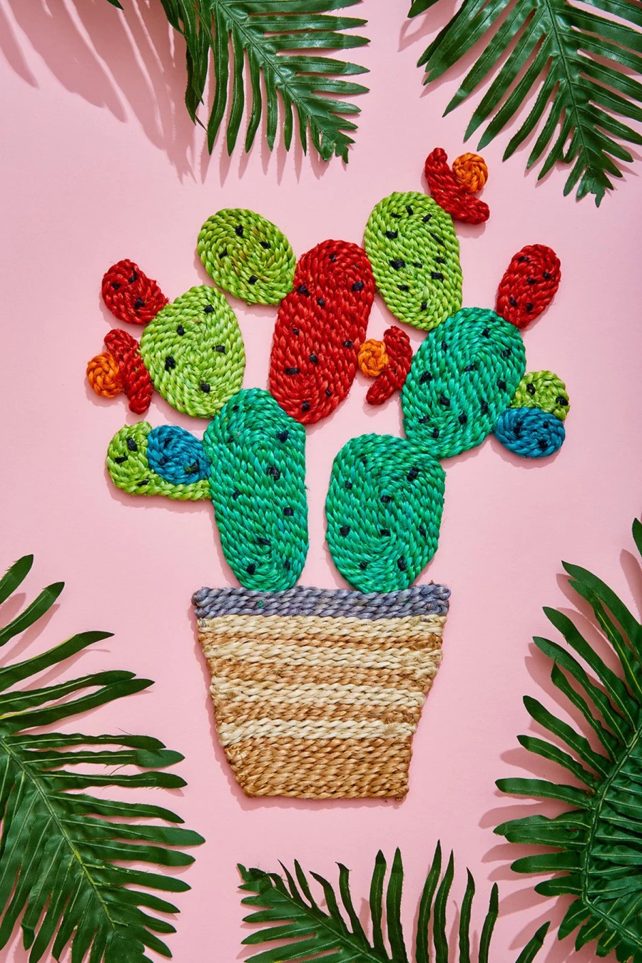 "The Jacksons Premium Cactus Design Placemat – Durable & Stylish Table Setting Essential"