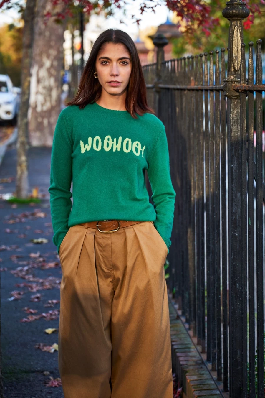 The Jacksons x Jumper 1234 Women's Woohoo! Cashmere Sweater - Soft & Luxurious Knitwear
