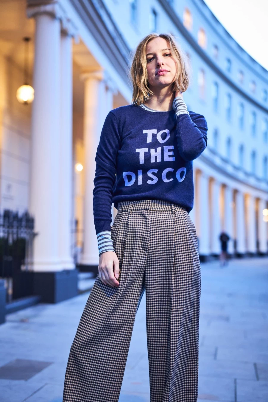 The Jacksons x Jumper 1234 Women's Cashmere Sweater - Disco Style Knitwear