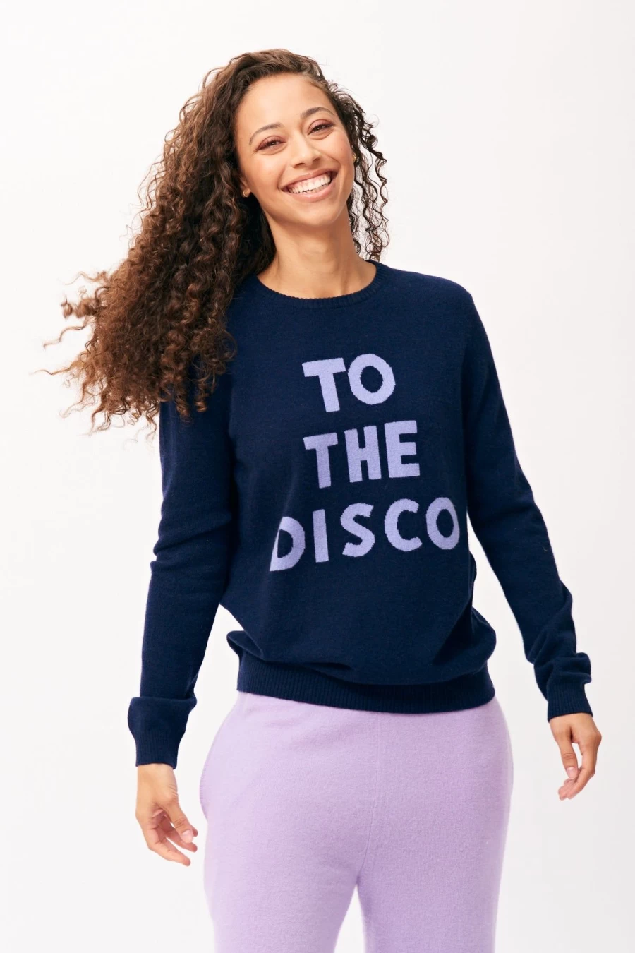 The Jacksons x Jumper 1234 Women's Cashmere Sweater - Disco Style Knitwear