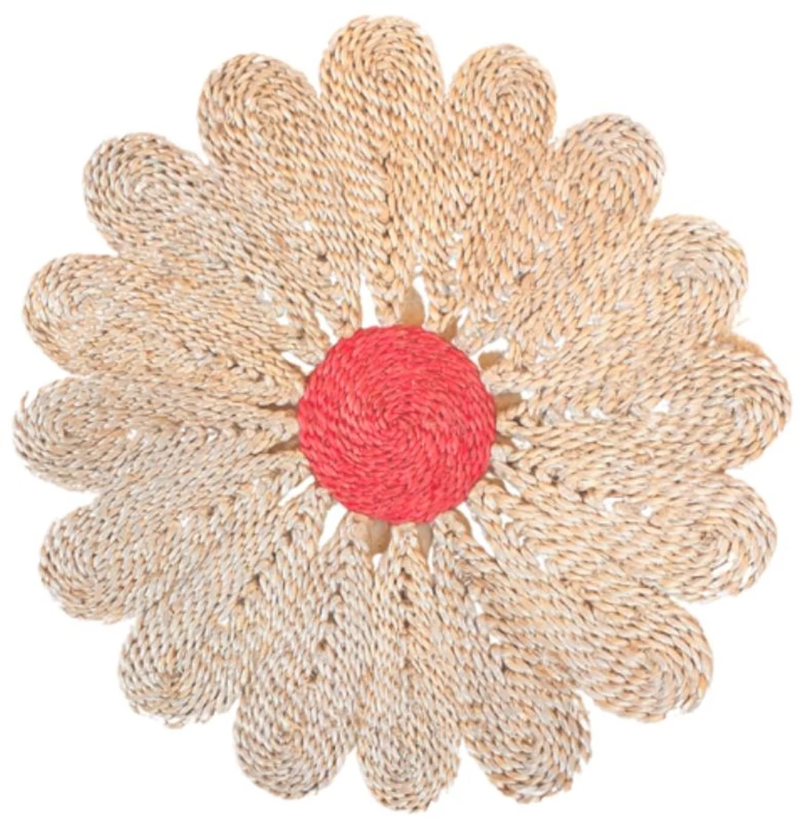 The Jacksons Coral Daisy Floral Design Placemat – Elegant Table Setting Decor