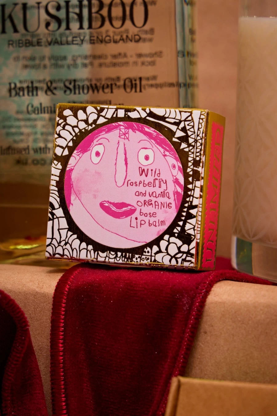 Arthouse Unlimited Wild Raspberry & Vanilla Lip Balm - Lady Muck Moisturizing Care