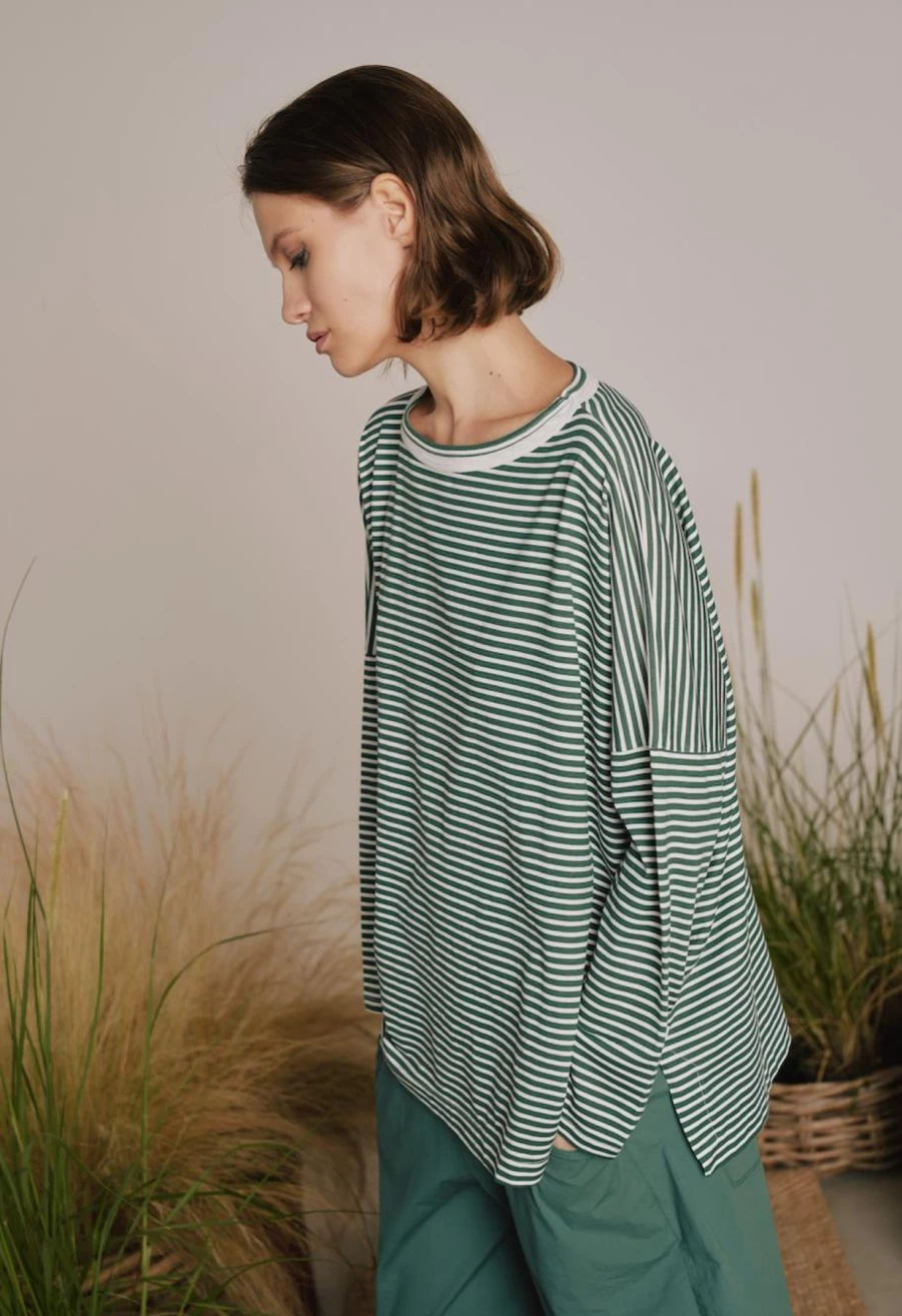 Trebarrabi Women's Taggia Gitri Top - Stylish & Comfortable Blouse for Everyday Wear