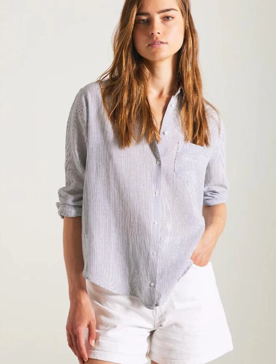 Sacrecoeur Women's Anita Shirt - Classic Fit Casual Top for Women